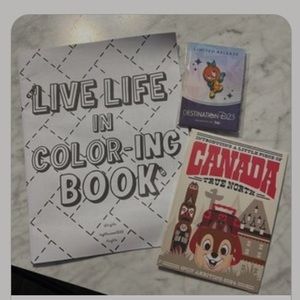 LUG Orange Bird Limited Release Exclusive Pin, coloring book & postcards